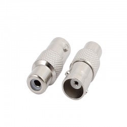 BNC Female To RCA Female Coaxial Connector Adapter For CCTV Σύνδεσμος Καλωδίου V7072