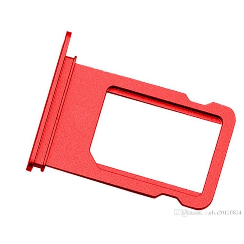 Βάση Κάρτας Sim Κόκκινη iPhone 8 - iPhone SE 2020 Sim Tray Red i8