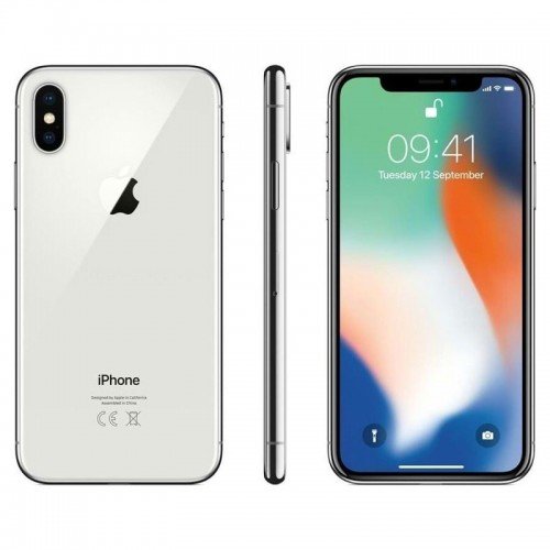 Apple iPhone X (64GB) Silver Refurbished Apple iPhone X (64GB) Silver Refurbished