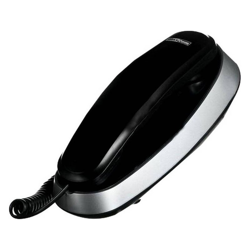 ΕΠΙΤΡΑΠΕΖΙΟ-ΕΠΙΤΟΙΧΕΙΟ ΕΝΣΥΡΜΑΤΟ ΨΗΦΙΑΚΟ ΤΗΛΕΦΩΝΟ TELEPHONE WIRED DIGITAL BLACK/SILVER MAXCOM KXT650BS