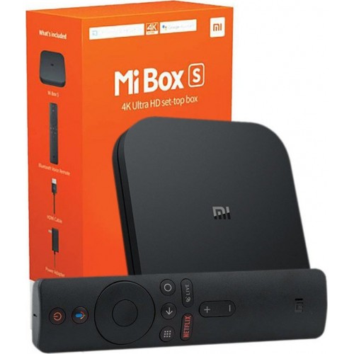 Xiaomi MDZ-22-AB MI Box S H.265 Android 8.1 IPTV Box 4K Ultra HD HDR Dts Certified Chromecast (Official International Version) Xiaomi MDZ-22-AB MI Box S H.265 Android 8.1 IPTV Box 4K Ultra HD HDR Dts Certified Chromecast (Official International Version)