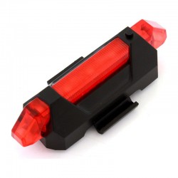 Bike Back Led Red Light Rechargeable Οπίσθιος LED Φωτισμός Ποδηλάτου Επαναφορτιζόμενος ZD41A Bike Back Led Red Light Rechargeable Οπίσθιος LED Φωτισμός Ποδηλάτου Επαναφορτιζόμενος ZD41A