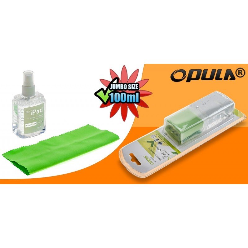Καθαριστικό Υγρό Cleaning Set Spray & Cloth Ednet 63020 Opula