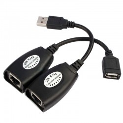 Converter CAT5/5a/6 UTP RJ45 Cable To USB Powertech N098 Converter CAT5/5a/6 UTP RJ45 Cable To USB Powertech N098