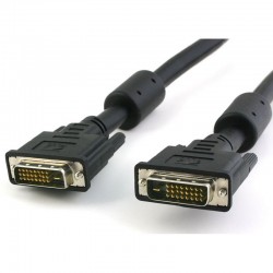 DVI-D 24+1 Male To DVI-D 24+1 Male Cable 3m Black CAB-DVI004