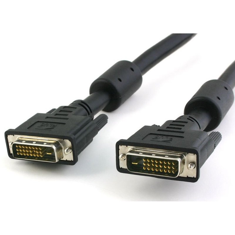 DVI-D 24+1 Male To DVI-D 24+1 Male Cable 3m Black CAB-DVI004