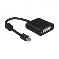 Mini Display Port Male To DVI Female Converter Premium Quality Active Μαύρο Powertech 0.15m PTH-011 Mini Display Port Male To DVI Female Converter Premium Quality Active Μαύρο Powertech 0.15m PTH-011