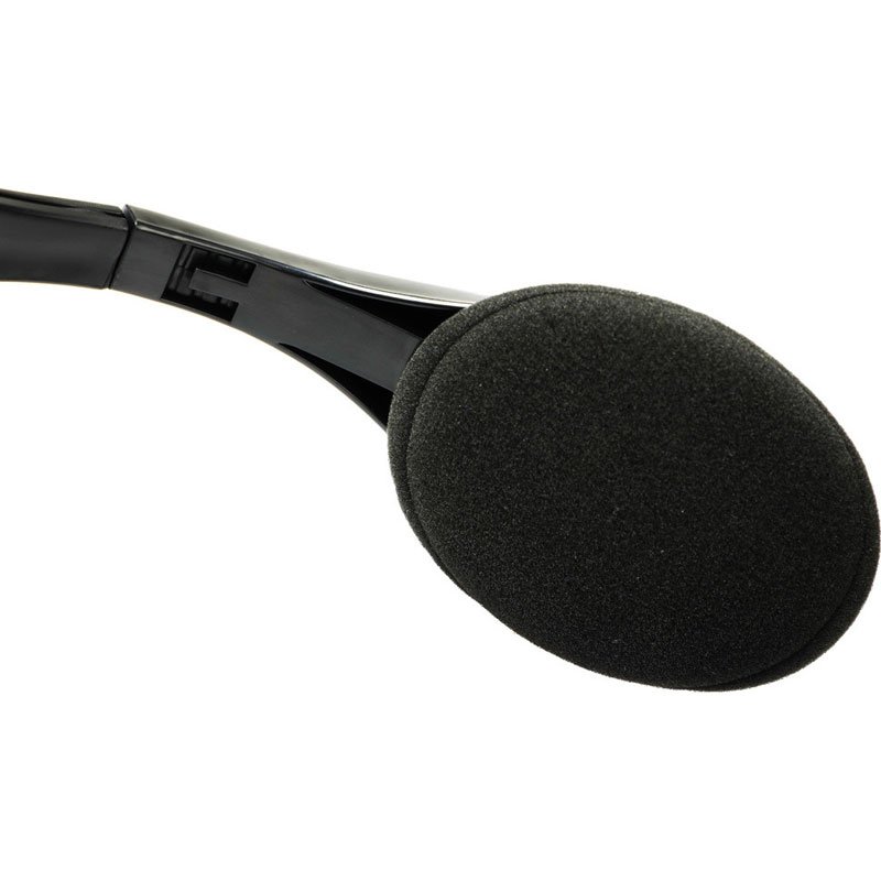 Headphones & Microphone PT-734 Powertech Black 105dB 40mm 1.8m Ακουστικά & Μικρόφωνο Μαύρα