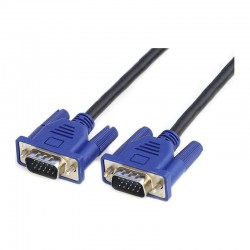 Καλώδιο VGA 15pin M-M Full HD 3+4 2x Ferrites 1.5m Μαύρο Powertech CAB-G029 16-626 Καλώδιο VGA 15pin M-M Full HD 3+4 2x Ferrites 1.5m Μαύρο Powertech CAB-G029 16-626