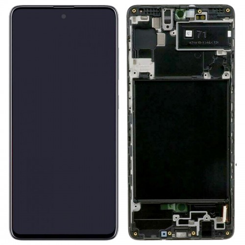 Οθόνη Samsung Galaxy A71 GH82-22152A Original LCD & Touch QHD Black Αυθεντική οθόνη & Τζάμι Αφής Μαύρη A715F Οθόνη Samsung Galaxy A71 GH82-22152A Original LCD & Touch QHD Black Αυθεντική οθόνη & Τζάμι Αφής Μαύρη A715F