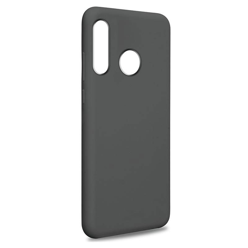 Matt TPU Case For Huawei P30 Lite black Θήκη Σιλικόνης Κινητού Μαύρη