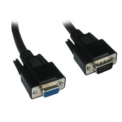 VGA EXTENSION CABLE HD 15 MALE/FEMALE FILTERED 3m CABLE-178/3 VGA EXTENSION CABLE HD 15 MALE/FEMALE FILTERED 3m CABLE-178/3
