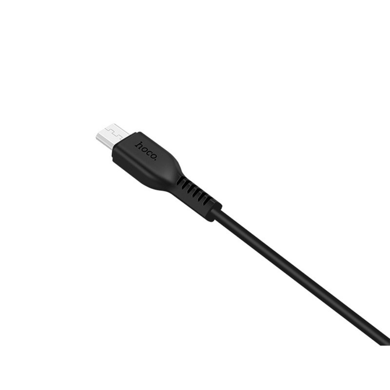 Hoco USB A 2.0 Cable To Micro USB B M/M Black 3m Fast Charging Καλώδιο Φόρτισης Μαύρο X20 Hoco USB A 2.0 Cable To Micro USB B M/M Black 3m Fast Charging Καλώδιο Φόρτισης Μαύρο X20