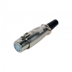 Canon XLR Connector Female 5P Βύσμα Θηλυκό Με Βίδα LZ-113-5P