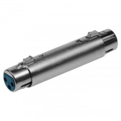 CABLE ADAPTOR CANON XLR PLUG FEMALE TO FEMALE ΜΟΥΦΑ ΣΥΝΔΕΣΗΣ ΚΑΛΩΔΙΟΥ ΗΧΟΥ ΘΥΛΗΚΟ ΣΕ ΘΥΛΗΚΟ LZ160