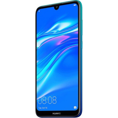 Huawei Y7 2019 Smart Phone IPS 6.29" 4G Octa Core 1.8Ghz 3GB RAM 32GB ROM Camera 13Mp Aurora Blue Huawei Y7 2019 Smart Phone IPS 6.29" 4G Octa Core 1.8Ghz 3GB RAM 32GB ROM Camera 13Mp Aurora Blue