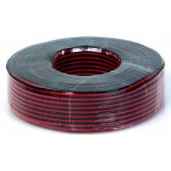 Sound Cable Black-Red 100m 2 X 2 mm Καλώδιο Ηχείων Μαύρο-Κόκκινο Sound Cable Black-Red 100m 2 X 2 mm Καλώδιο Ηχείων Μαύρο-Κόκκινο