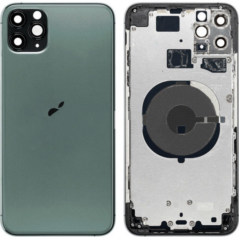 Καπάκι Μπαταρίας - Πλαίσιο Πράσινο iPhone 11 Pro Max Housing - Frame Dark Green