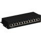 Goobay 69307 Patch Panel UTP Ethernet Cat 6 STP Shielded 12 Port Black Goobay 69307 Patch Panel UTP Ethernet Cat 6 STP Shielded 12 Port Black
