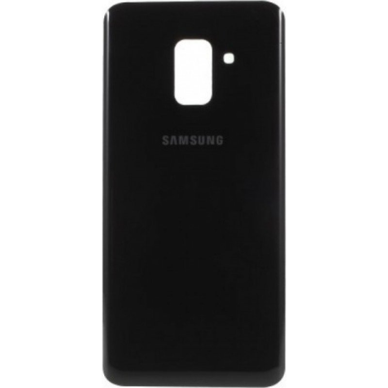 Καπάκι Μπαταρίας Μαύρο Samsung A8 Plus 2018/A730 Back Battery Cover Black