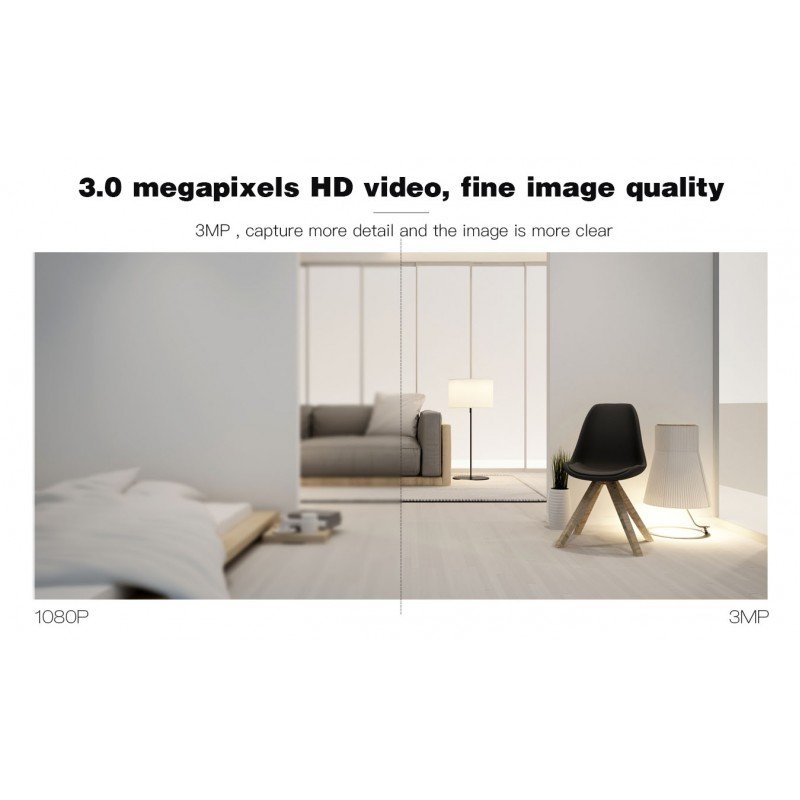 Κάμερα Εσωτερικoύ Χώρου Λεύκη Camera Dome IP IR 10m Internal 3Mpx WiFi White Vstarcam C26S Κάμερα Εσωτερικoύ Χώρου Λεύκη Camera Dome IP IR 10m Internal 3Mpx WiFi White Vstarcam C26S