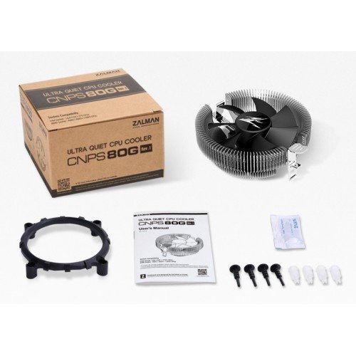 Zalman CNPS80G-REV1 Cpu Cooler 65W 2000rpm Ultra Quiet Ανεμιστήρας Επεξεργαστή Zalman CNPS80G-REV1 Cpu Cooler 65W 2000rpm Ultra Quiet Ανεμιστήρας Επεξεργαστή