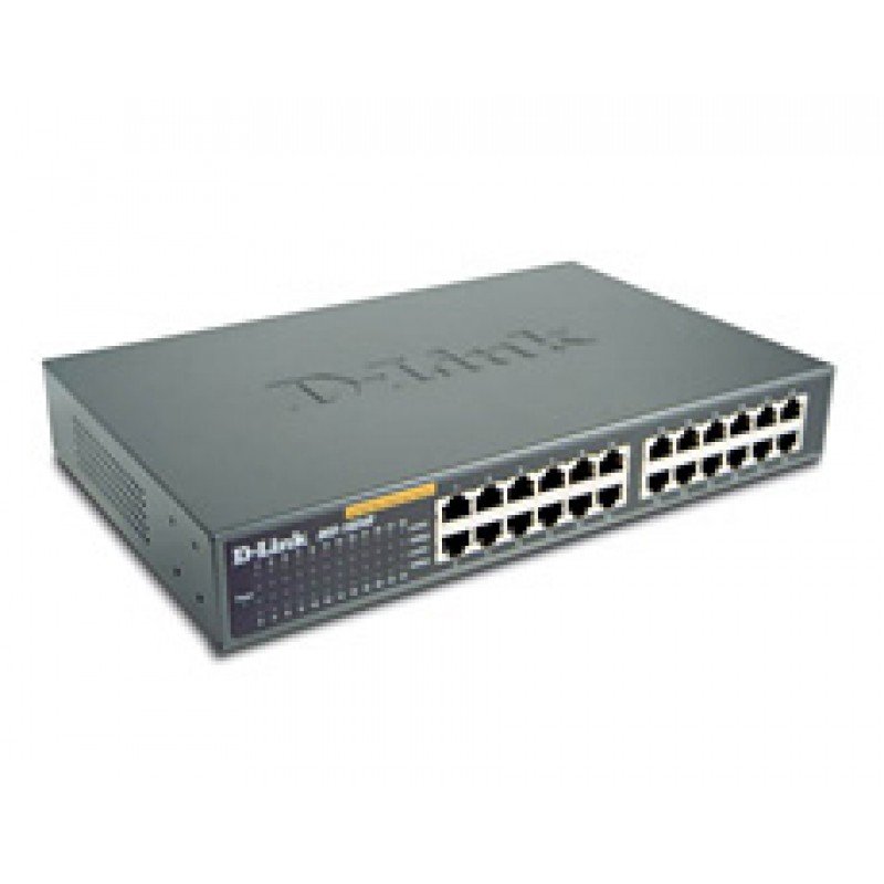 D-Link DES-1024D G1 24-Port 10/100 Desktop Unmanaged Rackmount Ethernet Switch