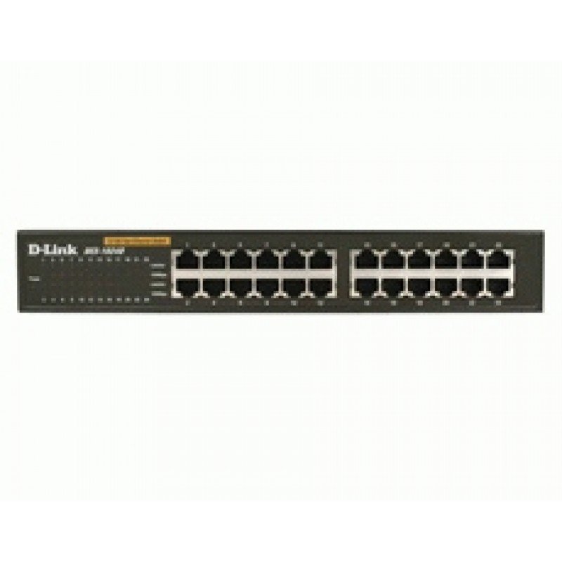 D-Link DES-1024D G1 24-Port 10/100 Desktop Unmanaged Rackmount Ethernet Switch