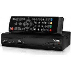 Sonora DVB-T MPEG-4 Digital TV Receiver FHD Decoder Επίγειος Ψηφιακός Δέκτης DVD T2-001