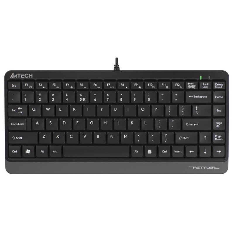 Mini Keyboard Wired USB Black Πληκτρολόγιο Ενσύρματο A4tech Fstyler FK11 Mini Keyboard Wired USB Black Πληκτρολόγιο Ενσύρματο A4tech Fstyler FK11