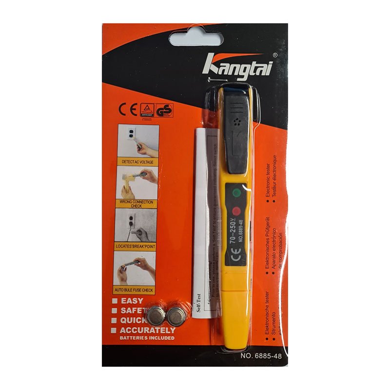 Voltage Tester & Led Δοκιμαστικό Τάσης Kangtai 6885-48 Voltage Tester & Led Δοκιμαστικό Τάσης Kangtai 6885-48