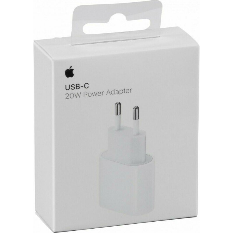 Apple Charger AC/DC Power Supply iPhone MHJE3ZM/A Type C 20W Retail Φορτιστής