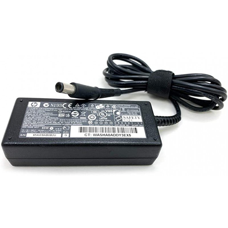 HP PA-1650-32HT Notebook Charger AC/DC Original Power Adapter 18.5V 3.5A 65W Τροφοδοτικό Φορητού HP PA-1650-32HT Notebook Charger AC/DC Original Power Adapter 18.5V 3.5A 65W Τροφοδοτικό Φορητού