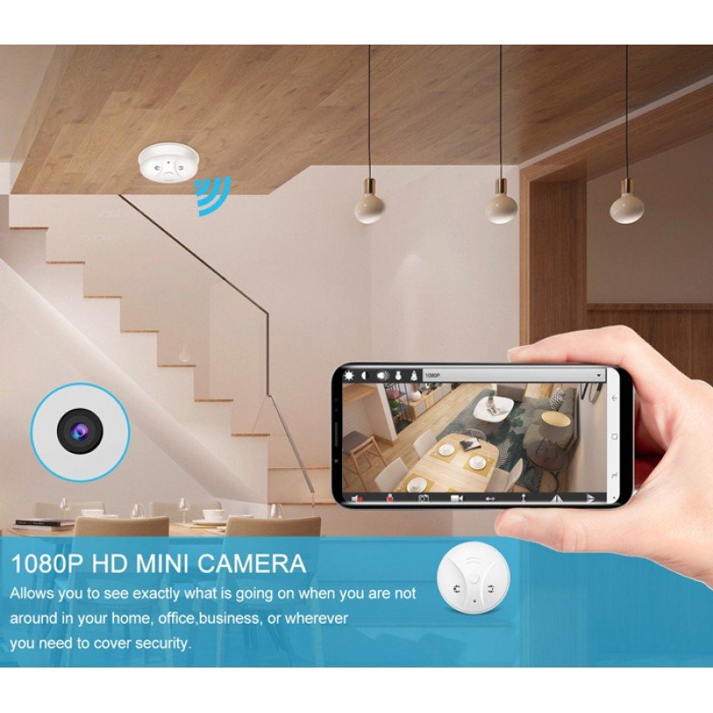 SPY-014 Camera Spy Smoke Detector Recorder WiFi Κρυφή Κάμερα Ανιχνευτής Καπνού SPY-014 Camera Spy Smoke Detector Recorder WiFi Κρυφή Κάμερα Ανιχνευτής Καπνού