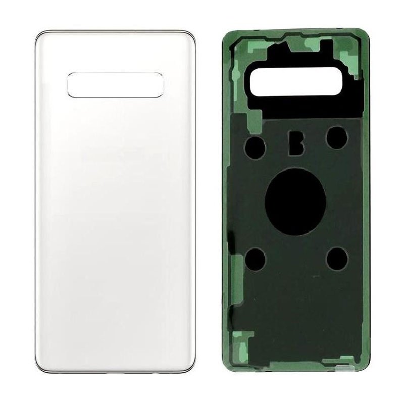 Καπάκι Μπαταρίας Λευκό Samsung S10 Plus G975 OEM Battery Cover Ceramic White