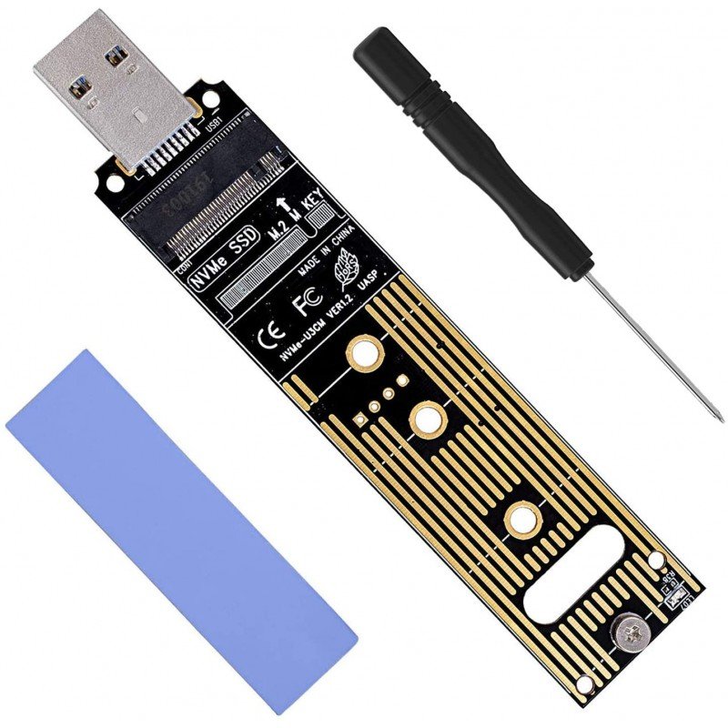 Μετατροπέας USB 3.1 To M.2 NVME 2242/2260/2280 Converter TOOL-0045