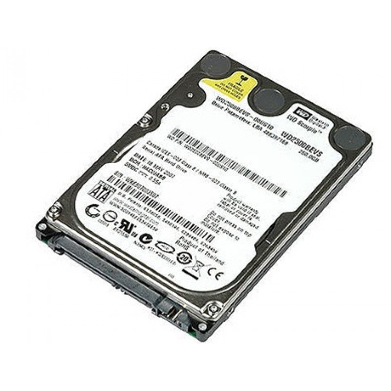 250Gb Hard Disk Drive Sata 2.5" Western Digital Scorpio WD2500BEKT Εσωτερικός Σκληρός Δίσκος