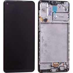Αυθεντική Οθόνη Galaxy A21s SM-A217 Original LCD & Touch & Frame Black GH82-23089A/GH82-22988A Service Pack Αυθεντική Οθόνη Galaxy A21s SM-A217 Original LCD & Touch & Frame Black GH82-23089A/GH82-22988A Service Pack