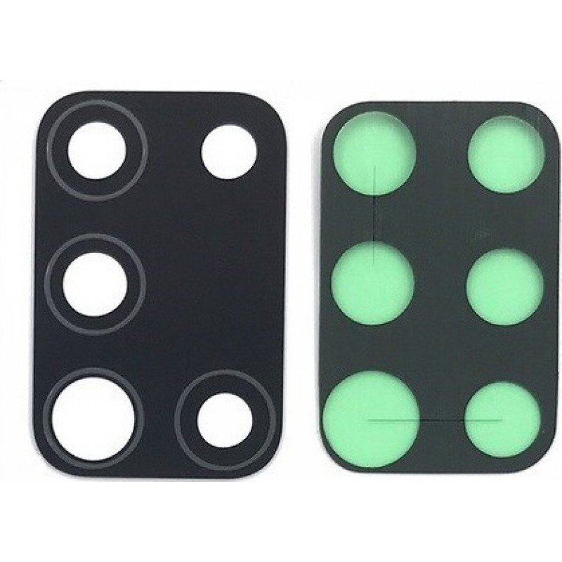 Γυαλί Πίσω Κάμερας Samsung Galaxy A21s A217 Back Camera Lens Black