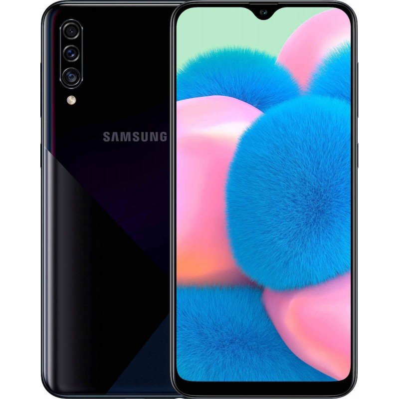 Samsung Galaxy A30s Smart Phone 64GB Prism Crush Black Refurbished Samsung Galaxy A30s Smart Phone 64GB Prism Crush Black Refurbished