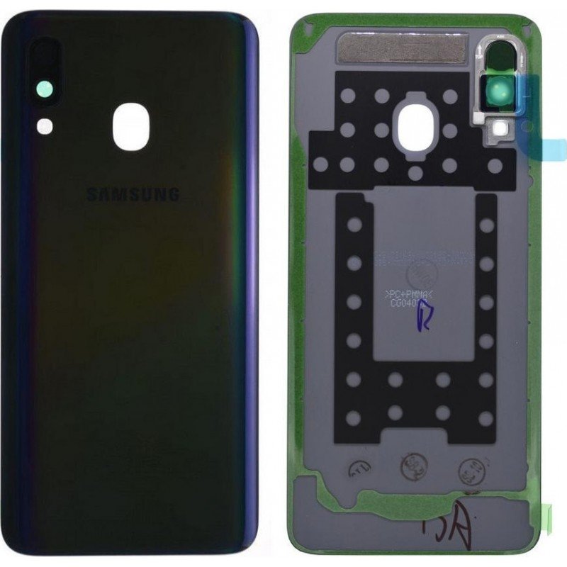 Καπάκι Μπαταρίας Μαύρο Samsung A40 OEM Battery Cover Black