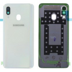 Καπάκι Μπαταρίας Λευκό Samsung A40 OEM Battery Cover White Καπάκι Μπαταρίας Λευκό Samsung A40 OEM Battery Cover White