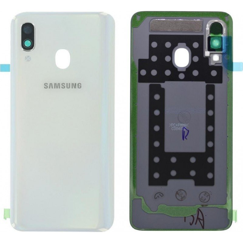 Καπάκι Μπαταρίας Λευκό Samsung A40 OEM Battery Cover White