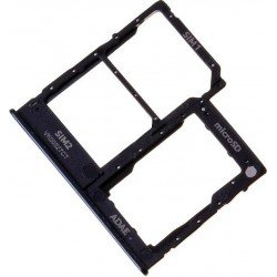 Βάση Κάρτας Μαύρη Samsung Galaxy A40 A405 Sim Tray Black