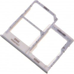 Βάση Κάρτας Λευκή Samsung Galaxy A41 Α415 Sim Tray White Βάση Κάρτας Λευκή Samsung Galaxy A41 Α415 Sim Tray White