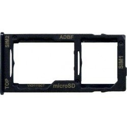 Βάση Κάρτας Μαύρη Samsung Galaxy A42 Α426 Sim Tray Black