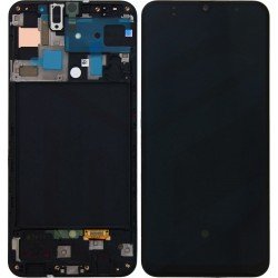Οθόνη Samsung Galaxy A50 SM-A505 OLED & Touch & Frame Black OEM Οθόνη Samsung Galaxy A50 SM-A505 OLED & Touch & Frame Black OEM