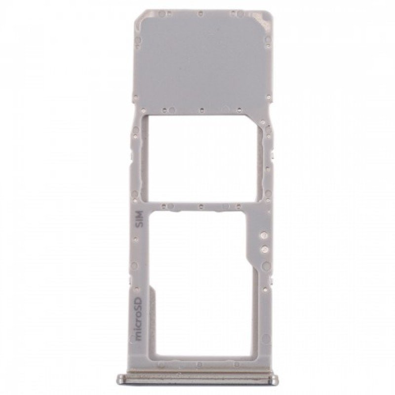 Βάση Κάρτας Ασημί Samsung Galaxy A20/A30/A50 A205/A305/A505 Sim Tray Single Silver
