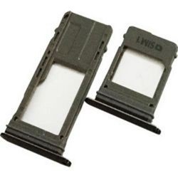 Διπλή Βάση Κάρτας Μαύρη Samsung Galaxy A5 2017/A7 2017 A520/A720 Sim Tray Black Διπλή Βάση Κάρτας Μαύρη Samsung Galaxy A5 2017/A7 2017 A520/A720 Sim Tray Black