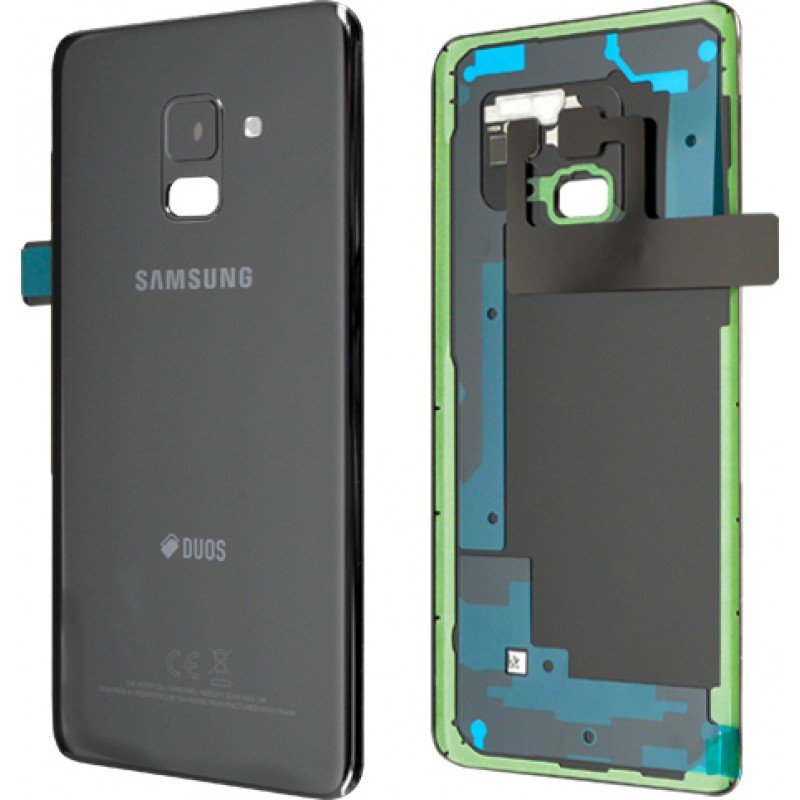 Καπάκι Μπαταρίας Μαύρο Samsung A8 2018/A530 OEM Battery Cover Black